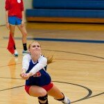 Varsity Volleyball entered first round of playoffs