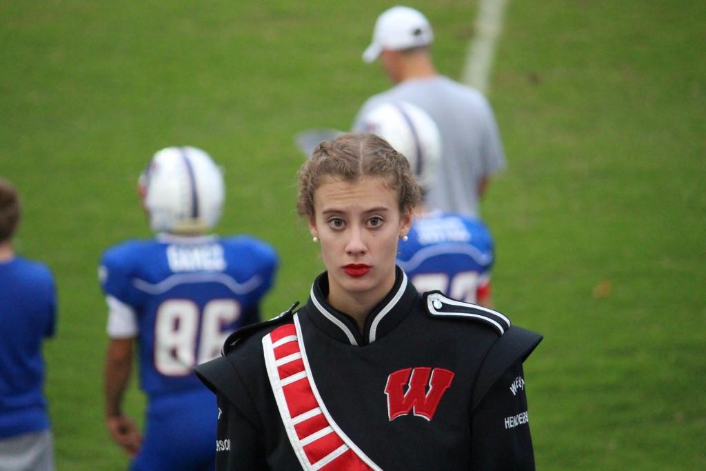 New drum major takes over marching band