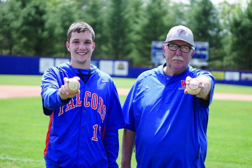 Junior baseball player follows in the footsteps of his coach