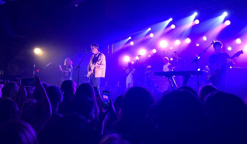 Indie rock band Hippo Campus plays at local music venue