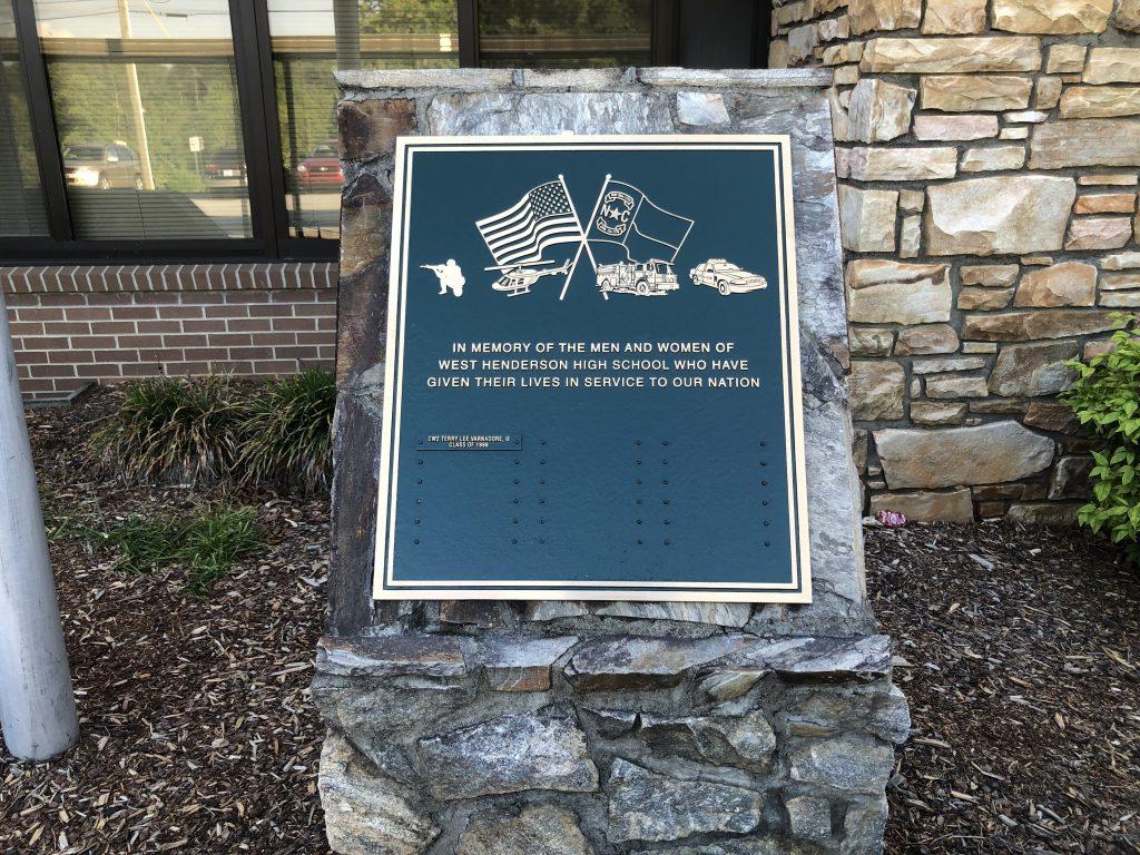 Monument built to honor alumni