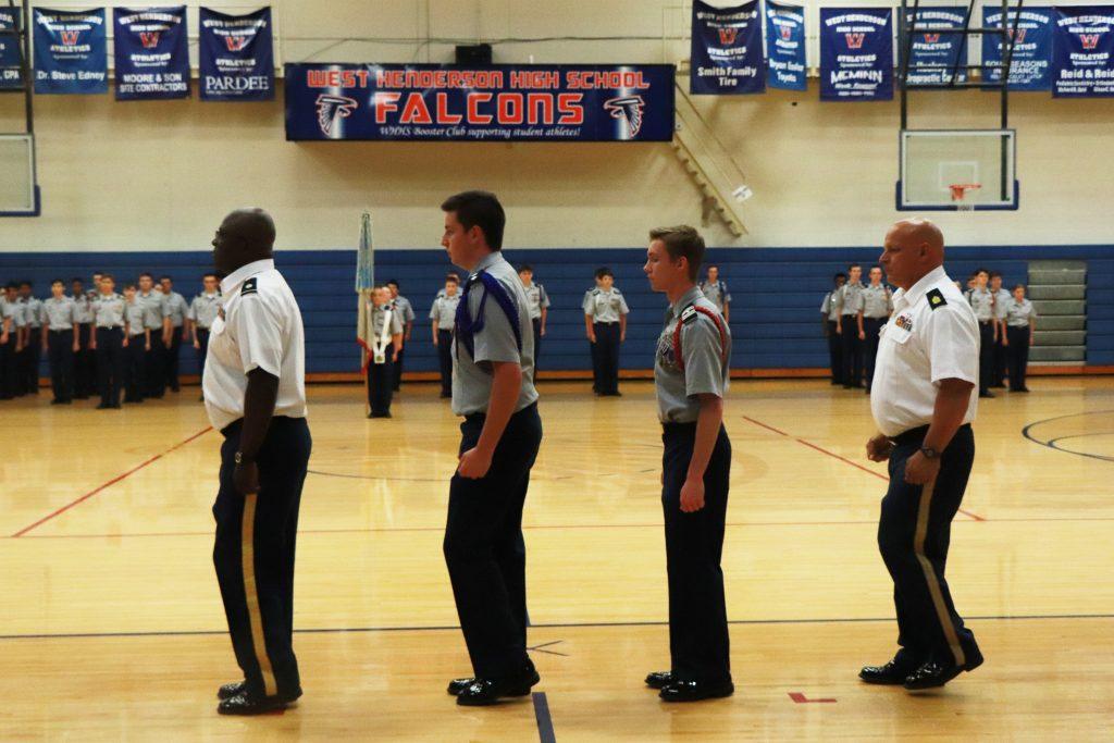 Change of Command ceremony performed