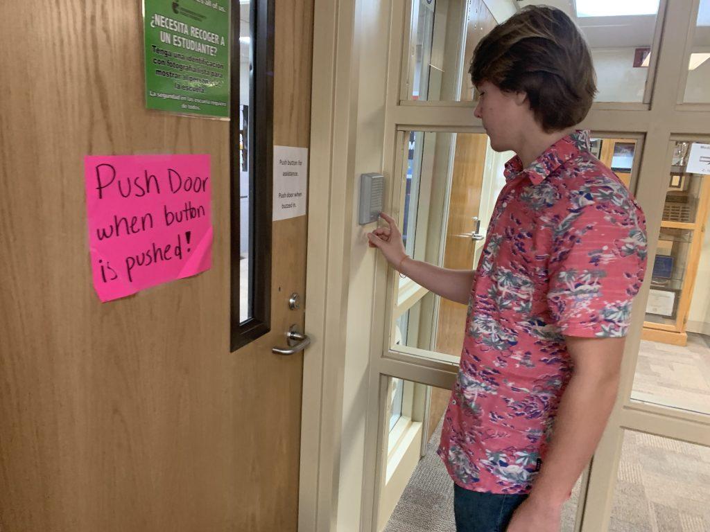 New safety doors bring learning curve, students say