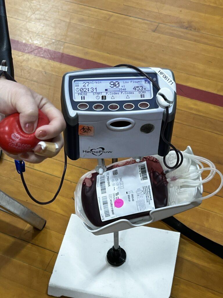 West Henderson JROTC Hosts Blood Drive