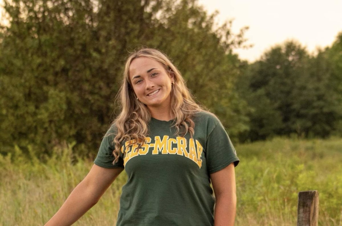 Haley Littrell is the pitcher for West Henderson.  Littrell plays both varsity softball and tennis at West. Regarding Lees-McRae College, Littrell said, "I'm excited that I get to play at the school I have wanted to go to since I was in 8th grade." (Photo credits to MaxPreps)